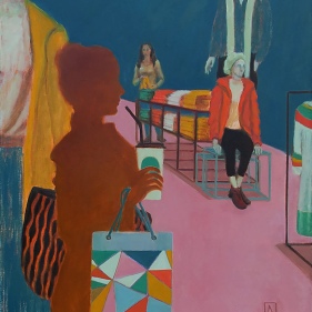 Painting for sale online - People and mannequins