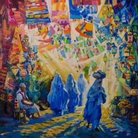 Painting for sale online - Marrakech