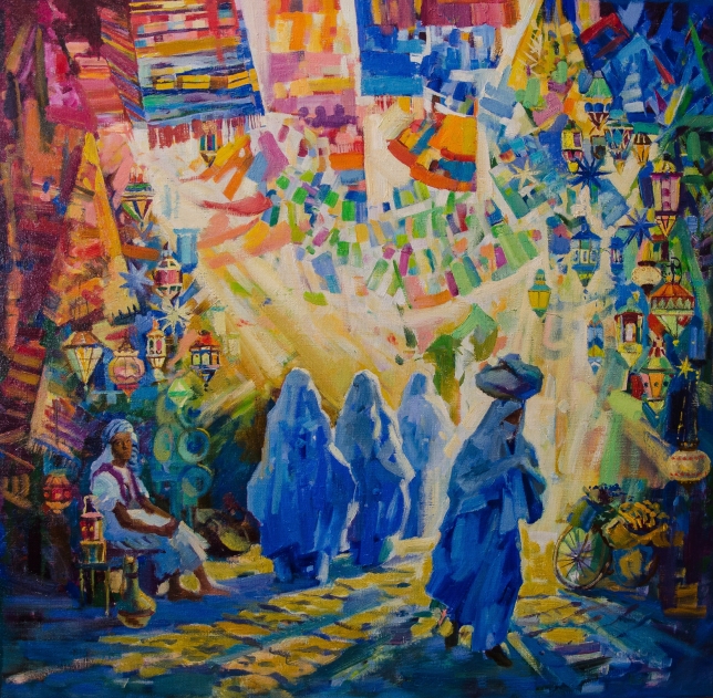 Painting for sale online - Marrakech