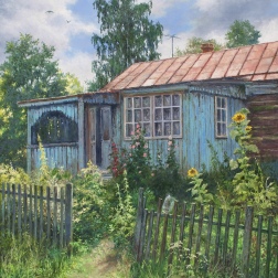 Painting for sale online - My land, thoughtful and gentle