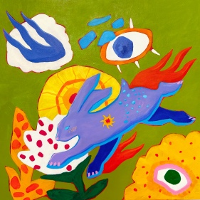 Painting for sale online - Wild Hare
