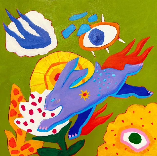Painting for sale online - Wild Hare