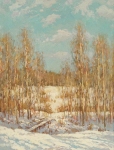 Painting for sale online - Winter sun