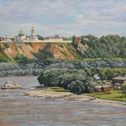Painting for sale online - On the Irtysh