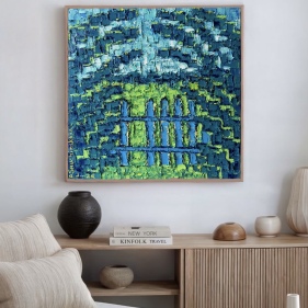 Painting for sale online - Don't go out past the gate