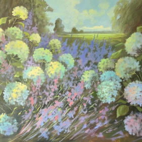 Painting for sale online - Following the wind