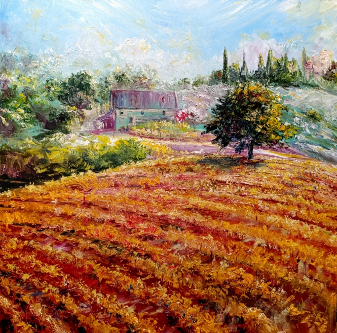 Painting for sale online - It's time to harvest