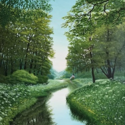 Painting for sale online - St. Petersburg Spring