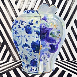 Painting for sale online - Hybrid Melania Vase