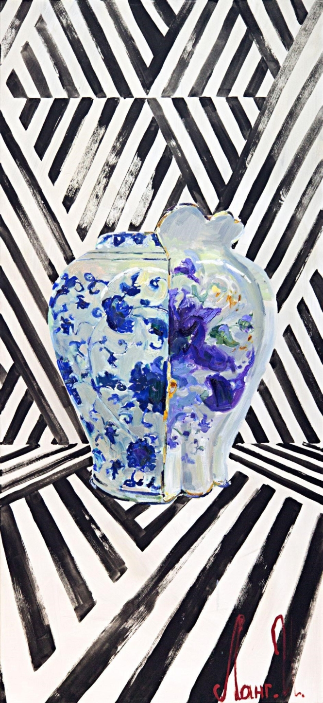 Painting for sale online - Hybrid Melania Vase