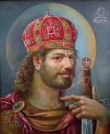 Painting for sale online - King David IV the Builder