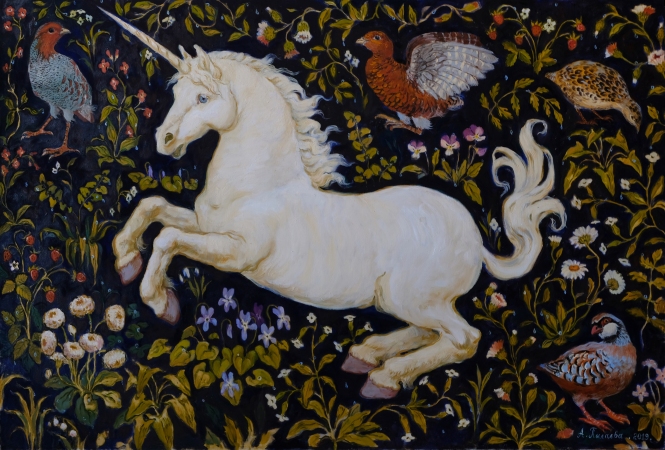 Painting for sale online - Unicorn