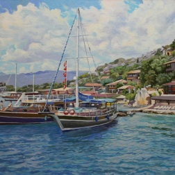 Painting for sale online - Turkish Coast