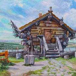 Painting for sale online - In the village of Abalak