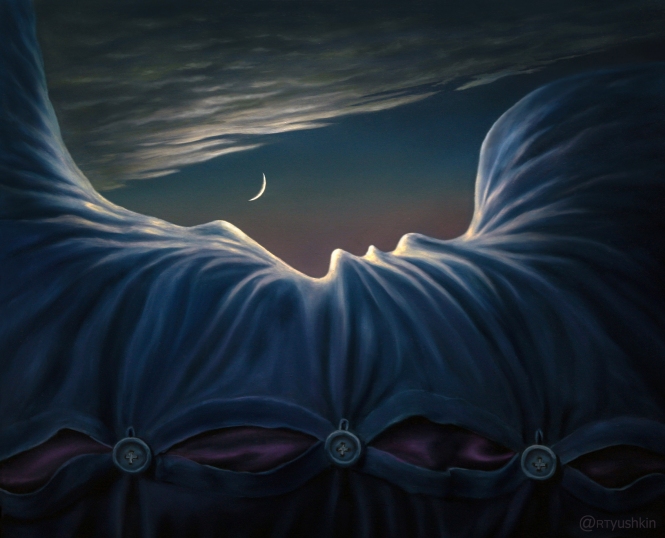 Painting for sale online - A Winter Night's Dream