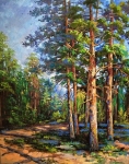 Painting for sale online - Paustovsky's path