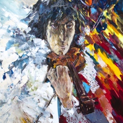 Painting for sale online - Music of genius. Dance of witches