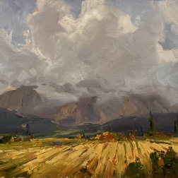 Painting for sale online - In Autumn clouds