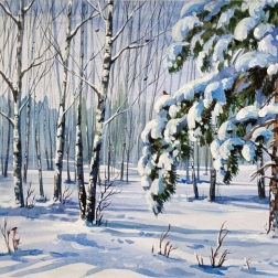 Painting for sale online - Ringing morning
