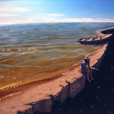 Painting for sale online - On the edge of reality