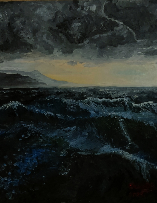 Painting for sale online - Storm Edge