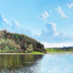 Painting for sale online - May greenery