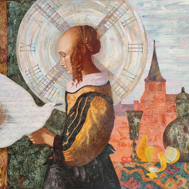 Painting for sale online - Letter from Delft