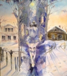 Painting for sale online - WHITE MEMORY. ROMANOV-GRAD