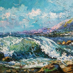 Painting for sale online - Wave