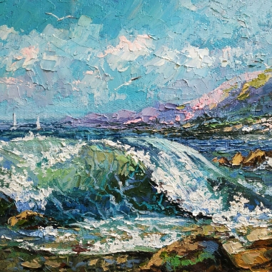 Painting for sale online - Wave