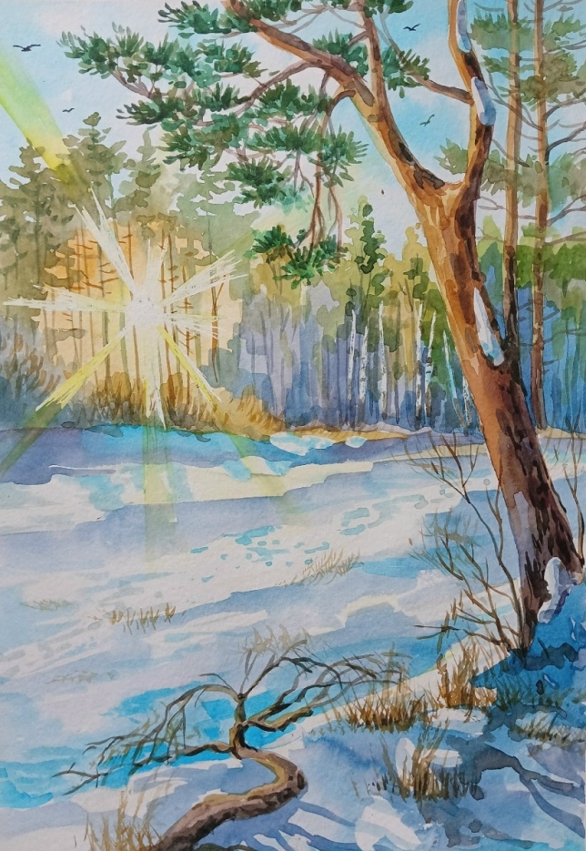 Painting for sale online - First light
