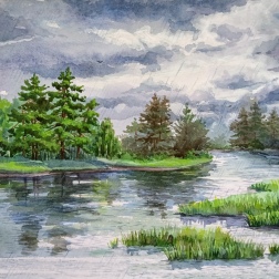 Painting for sale online - Rainy day
