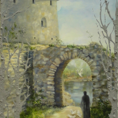 Painting for sale online - WHITE BIRDS. FRAGMENTATION OF HOPES