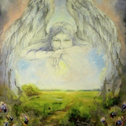 Painting for sale online - SEALED ANGEL