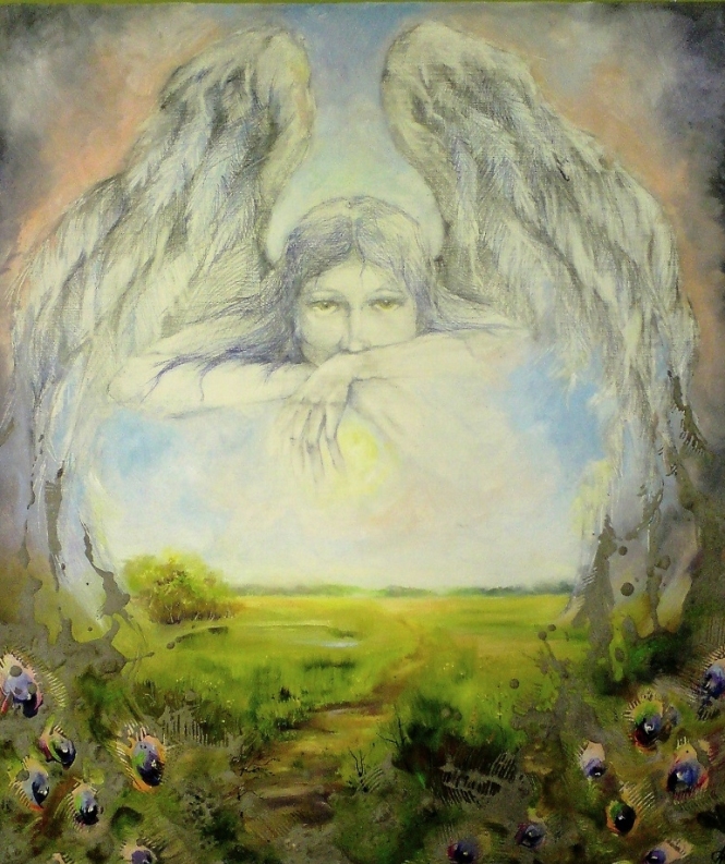 Painting for sale online - SEALED ANGEL