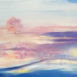 Painting for sale online - LILAC MORNING