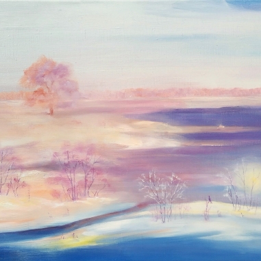 Painting for sale online - LILAC MORNING