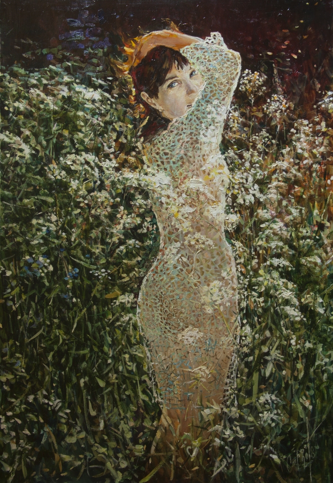 Painting for sale online - Sunny lace