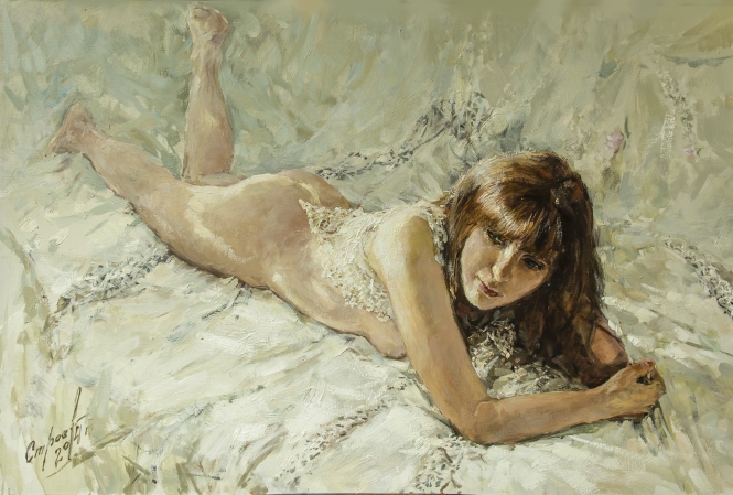 Painting for sale online - Spring sun