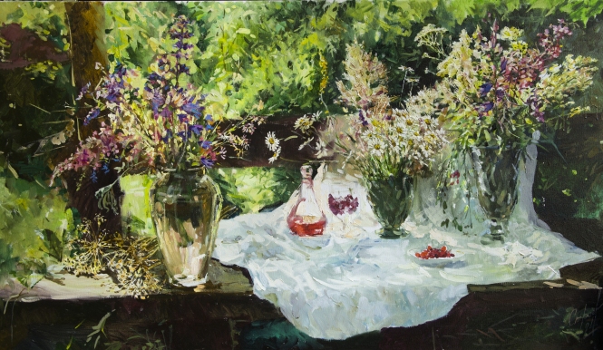 Painting for sale online - Summer delight