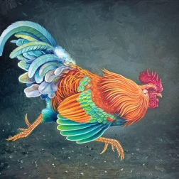 Painting for sale online - Rooster