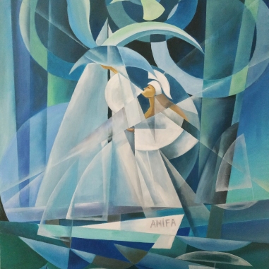Painting for sale online - Athena