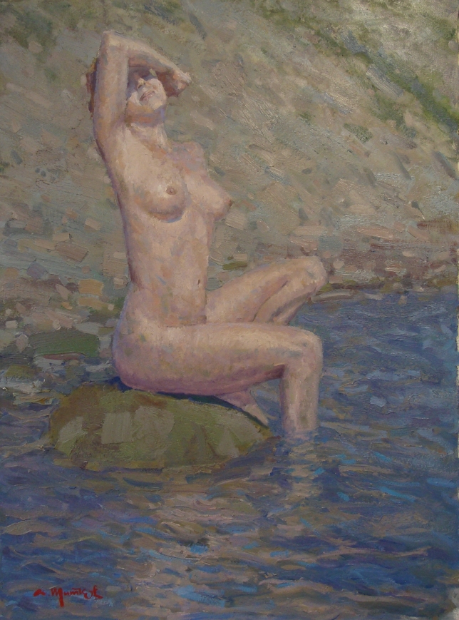 Painting for sale online - Morning at sea