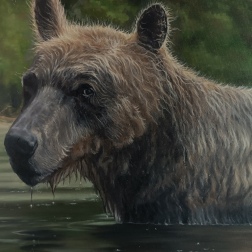 Painting for sale online - Sad Bear