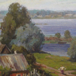 Painting for sale online - Summer day in Torropze