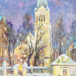 Painting for sale online - Cathedral of the Holy Apostles Peter and Paul