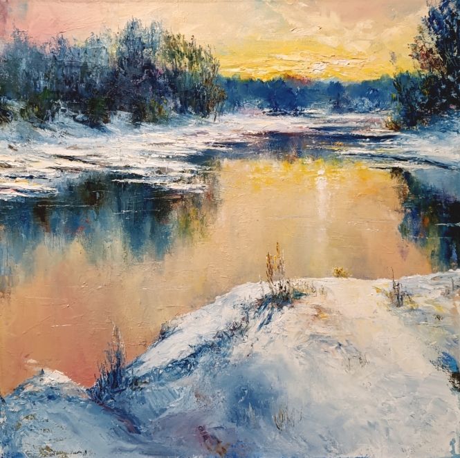 Painting for sale online - March. Hope