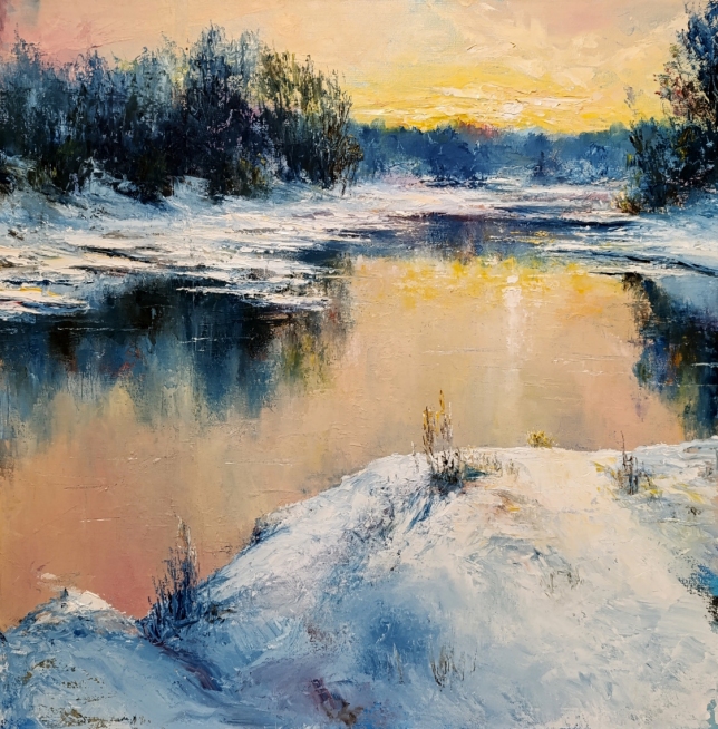 Painting for sale online - March. Hope