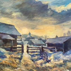 Painting for sale online - Evening in Taltsy
