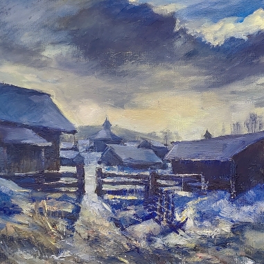 Painting for sale online - Вечер в Тальцах